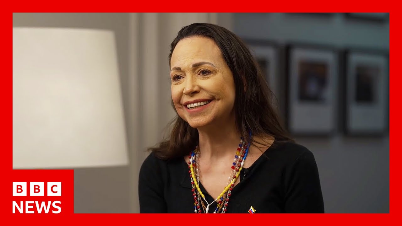 Venezuela's Mar&iacute;a Corina Machado tells BBC she knows 'risks' of trip to Oslo | BBC News