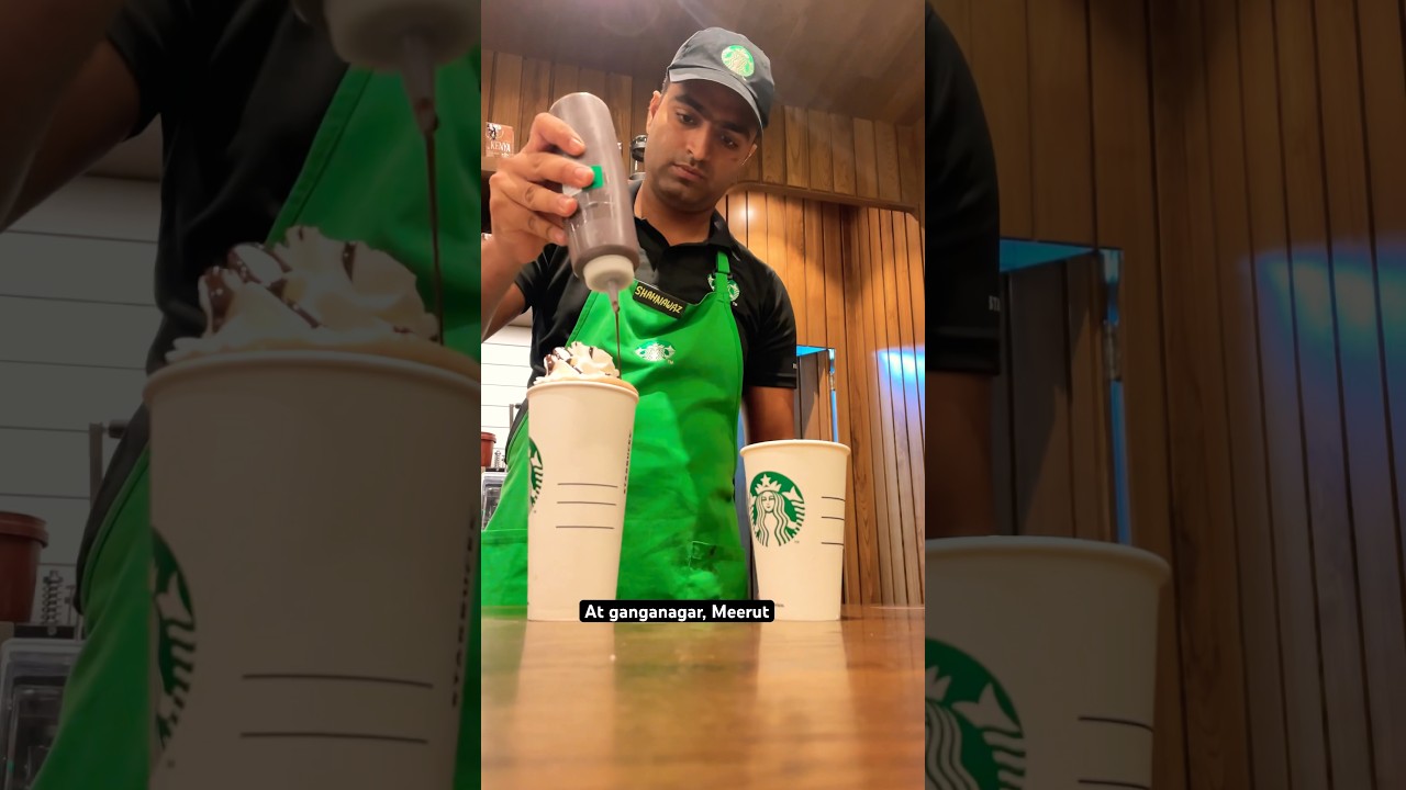 Starbucks downtown Meerut | vlog | starbucks ganganagar 