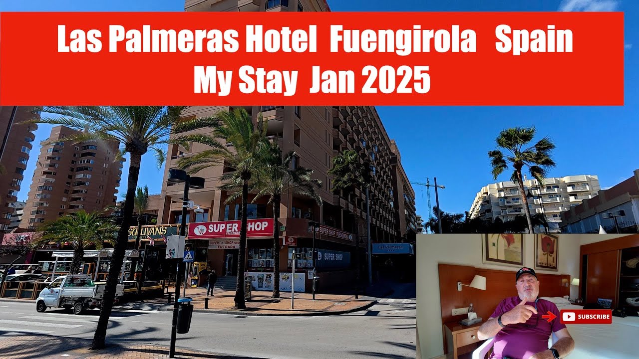 Отель Las Palmeras, Фуэнхирола, Испания, мое пребывание, январь 2025 г.