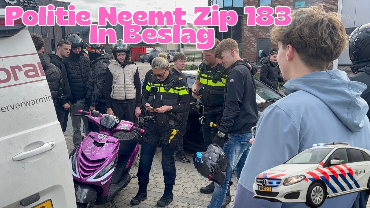 Politie🚨 Neemt Zip 183 In Beslag & Burn Out Voor Politie