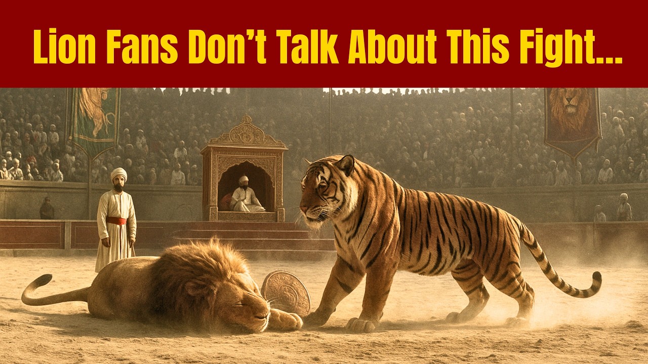 The True Lion vs Tiger Battle in History | Baroda 1890s