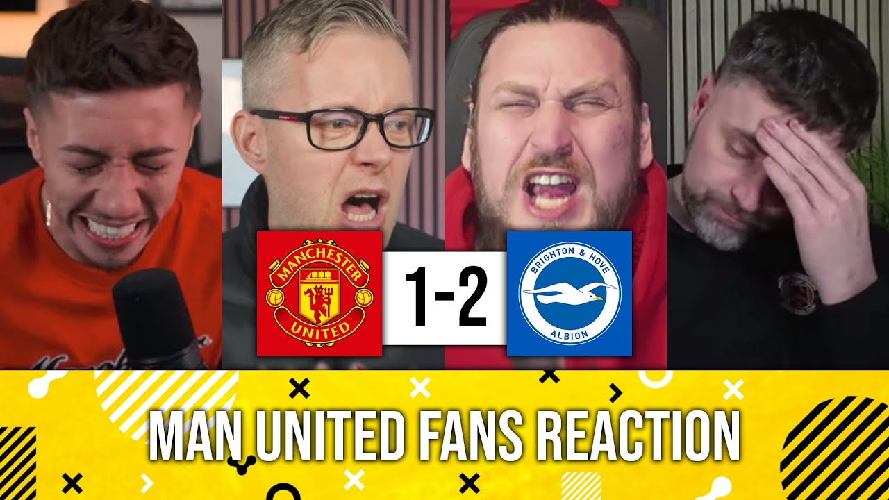 GUTTED MAN UNITED FANS REACTION TO MAN UNITED 1-2 BRIGHTON (FA CUP 2025-26 ROUND 3) | FANS REACTION