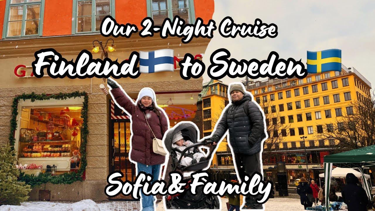 Our 2-night Cruise to Stockholm Sweden🇸🇪