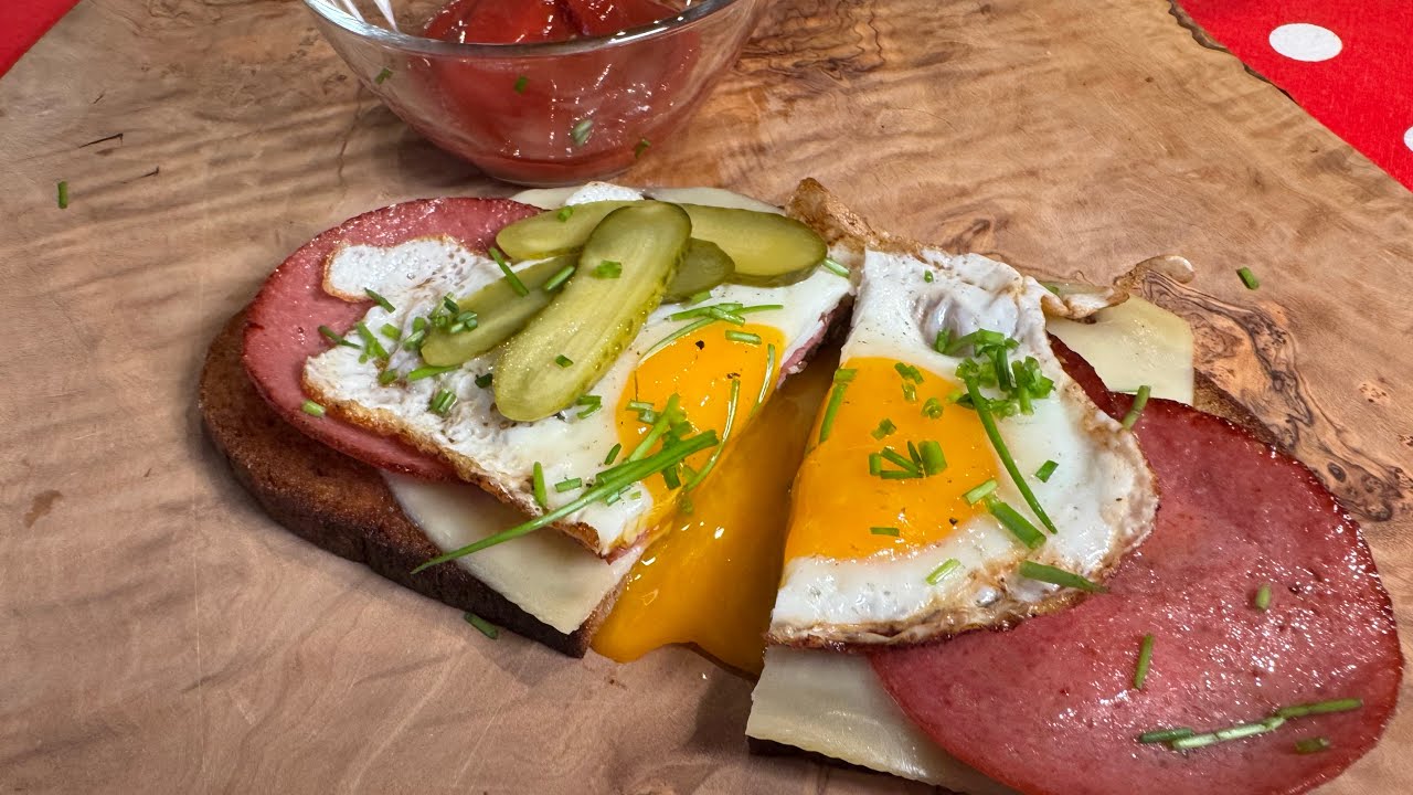 Strammer Max, klassisch einfach schnell und lecker