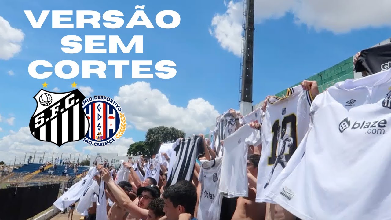 São Carlense 1x2 Santos - Copinha 2026 | VLOG VERSÃO ESTENDIDA (SEM CORTES)