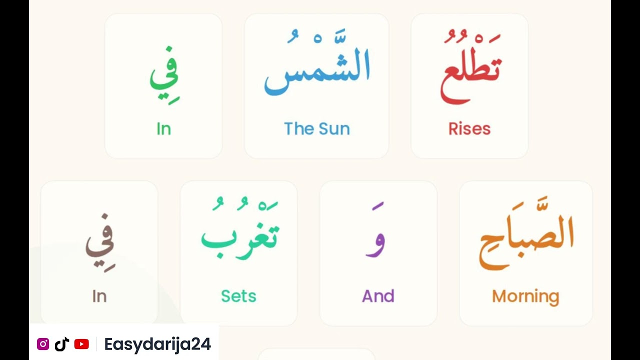 5 Arabic phrases: learn new vocabulary 