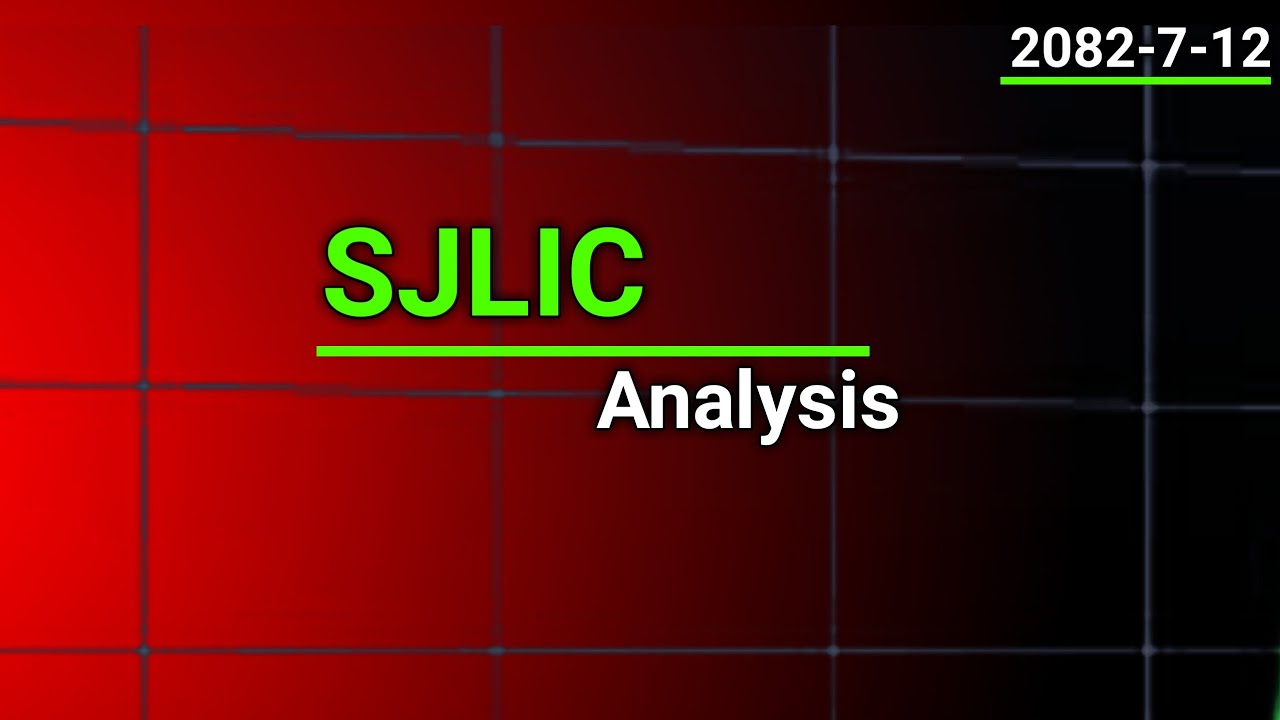 SJLIC Stock(share) Analysis | share market in nepal | nepse analysis today |sharemarket news latest