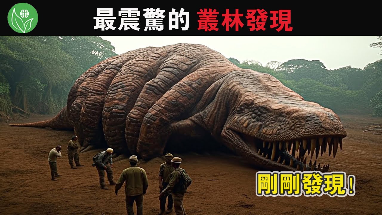 考察人員嚇尿！ 這不屬於任何已知地球生物，剛剛在叢林中這些最震驚的發現，看到你都不敢相信！ #好奇指南針 #世界之最TOP #人類解說員 #探索旅行號 #叢林發現 #亞馬遜雨林