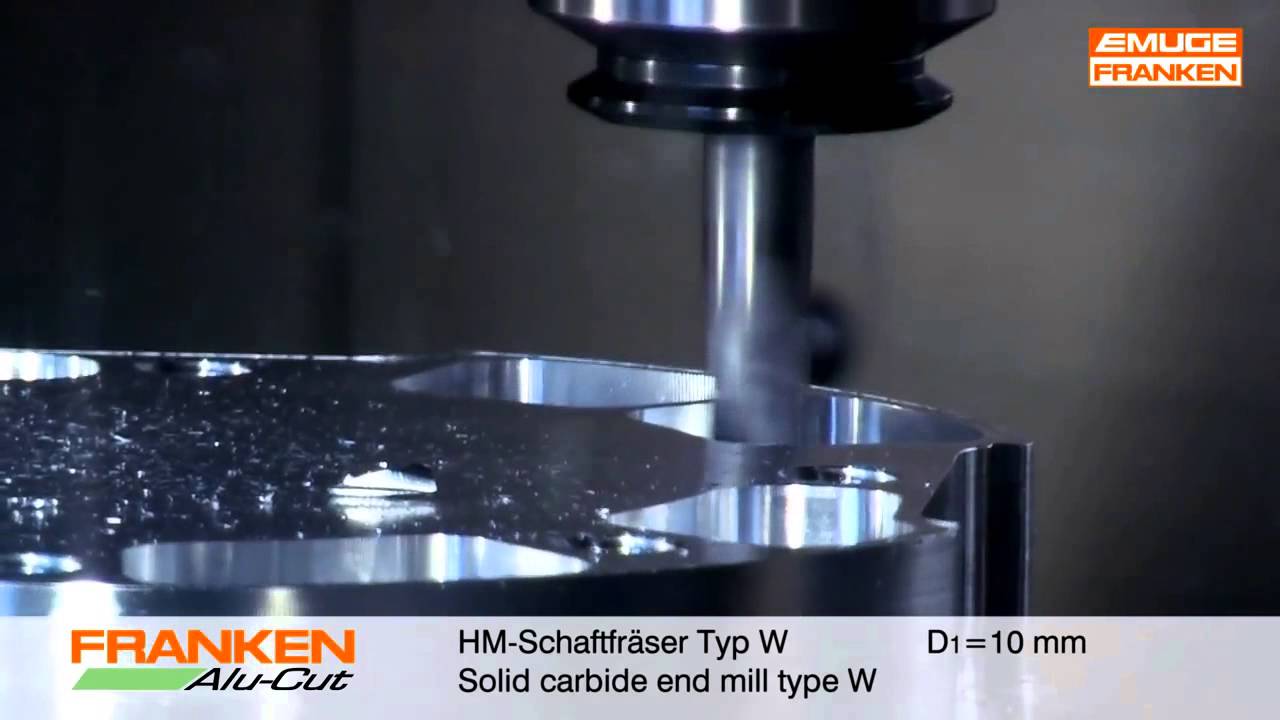 EMUGE FRANKEN - obróbka Aluminium - Element skrzyni biegów