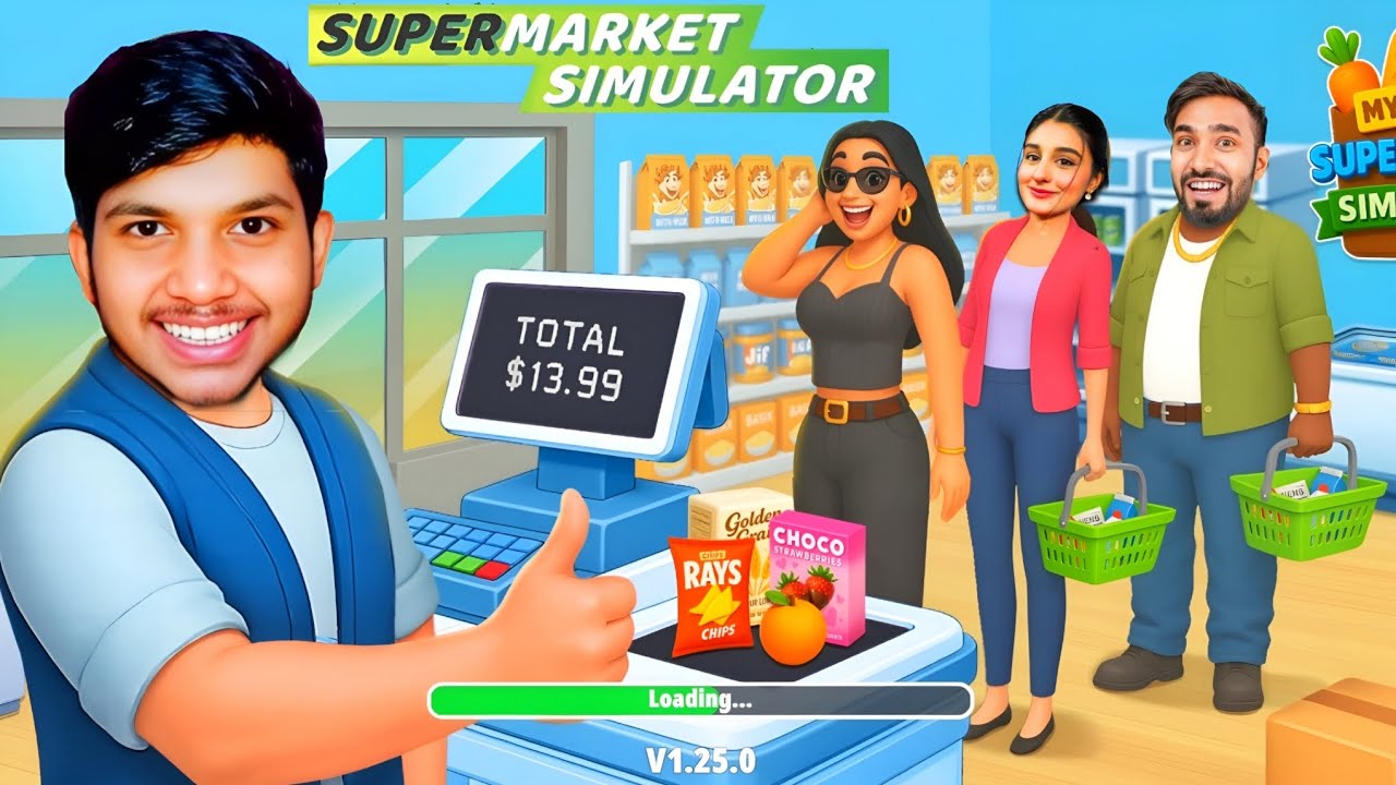 I OPENED MY OWN SUPERMARKET 😍