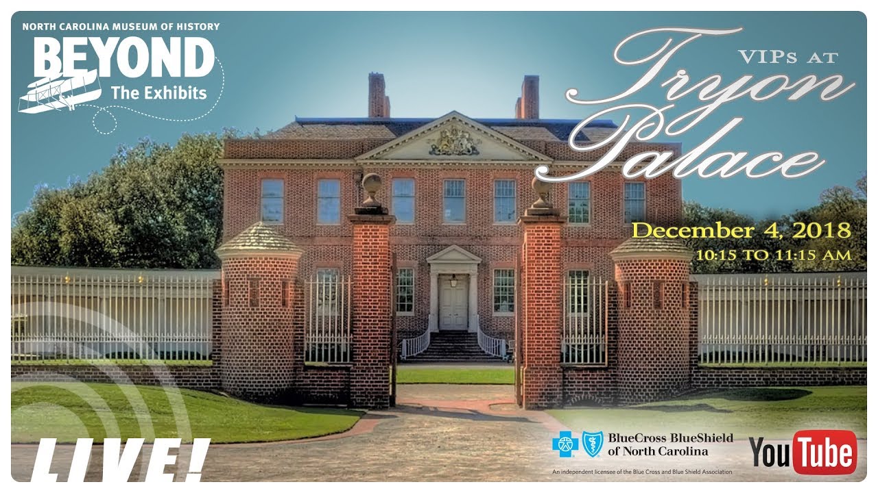 NCMOH LIVE! VIPs at Tryon Palace