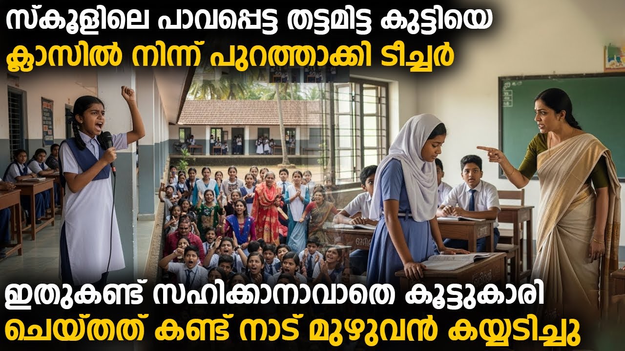 തട്ടമിട്ട കുട്ടിയെ ക്ലാസിൽ നിന്ന് പുറത്താക്കി ടീച്ചർ | സഹിക്കാനാവാതെ കൂട്ടുകാരി ചെയ്തത്...!!