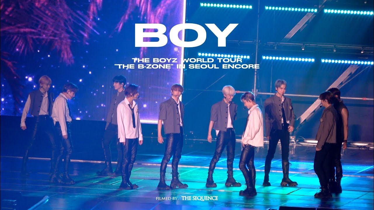 [4K] 220807 THE BOYZ WORLD TOUR : THE B-ZONE IN SEOUL ENCORE 소년 BOY FANCAM
