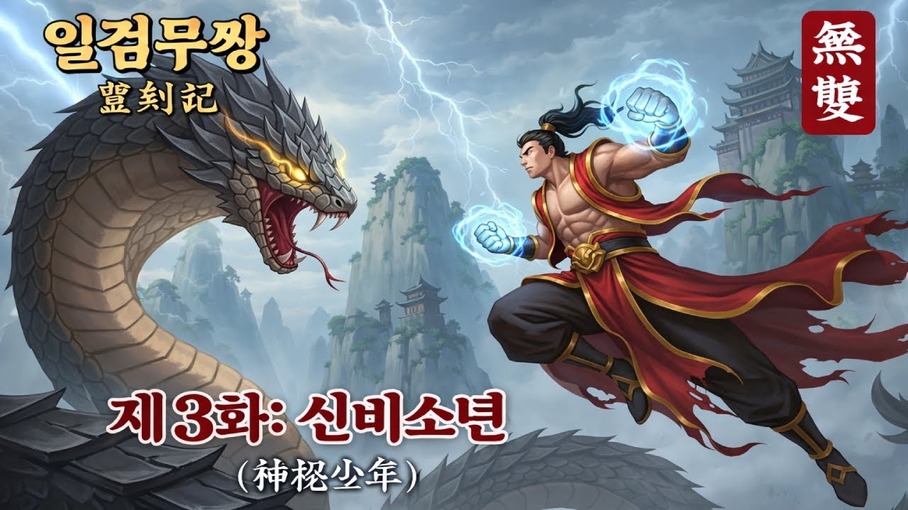 일검무쌍 제3화 – 신비소년 (神秘少年) | 무협소설 | 정통무협소설 | 정통무협