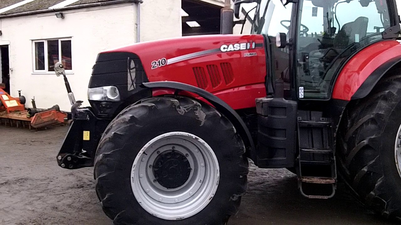 Case Puma 210 50KPH c/w Front Linkage