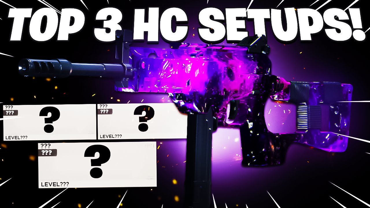 THE TOP 3 MOST OVERPOWERED HARDCORE CLASS SETUPS in COLD WAR (THE BEST HC SETUPS in BOCW)