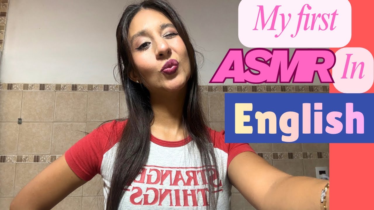 MY FIRST ASMR video IN ENGLISH✨(from 🇦🇷Argentina) 