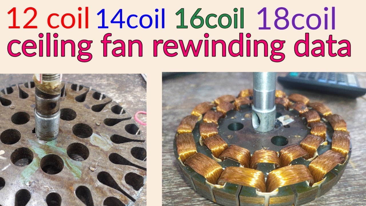 ceiling fan winding data || all ceiling fan winding data,