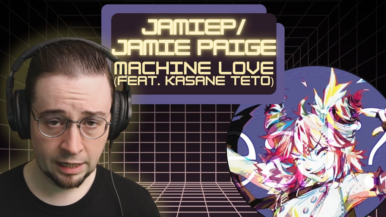 Первая реакция! JamieP/Jamie Paige - Machine Love (feat. Kasane Teto)