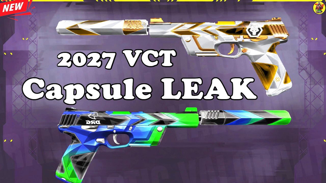 VALORANT 2027 VCT Capsule LEAK! Ghost Skins Finally Coming?!
