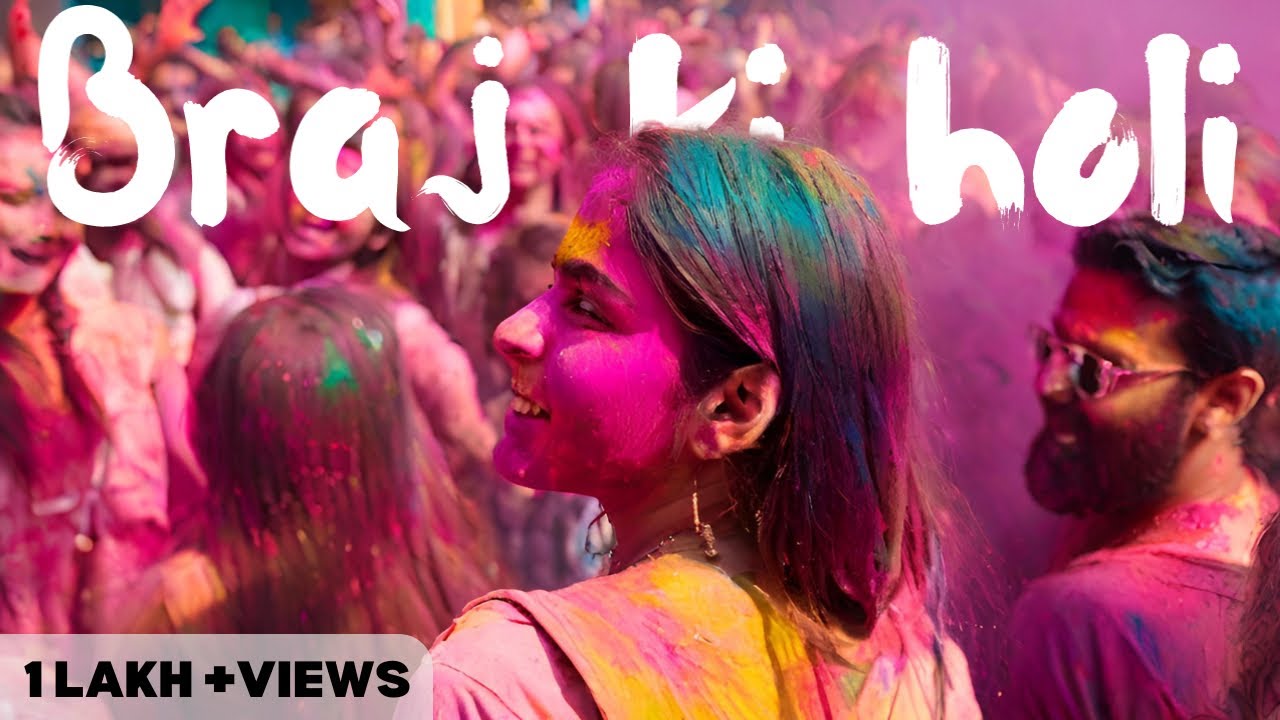 Solo at Vrindavan Holi | Braj ki holi | Documentary