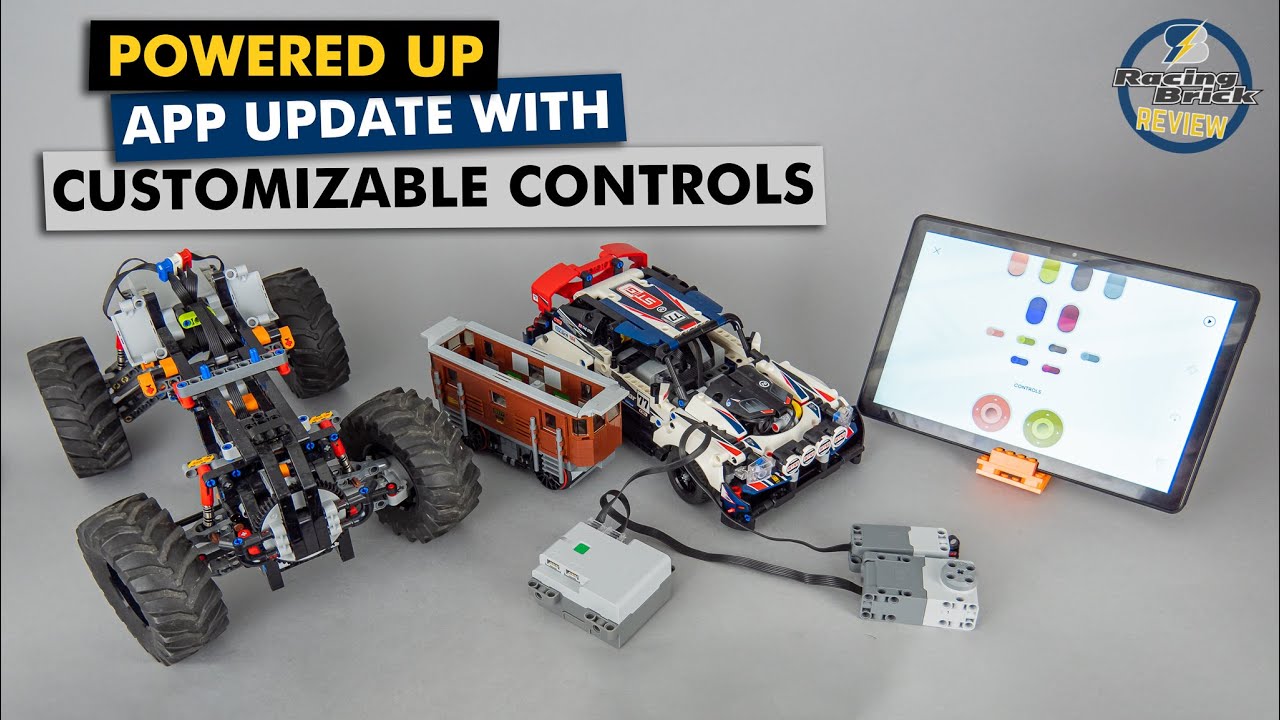 LEGO Powered Up app update with customizable controls!