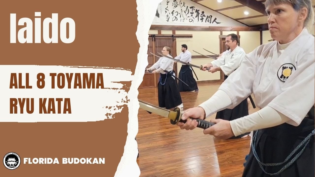 All 8 Toyama Ryu iaido Kata!