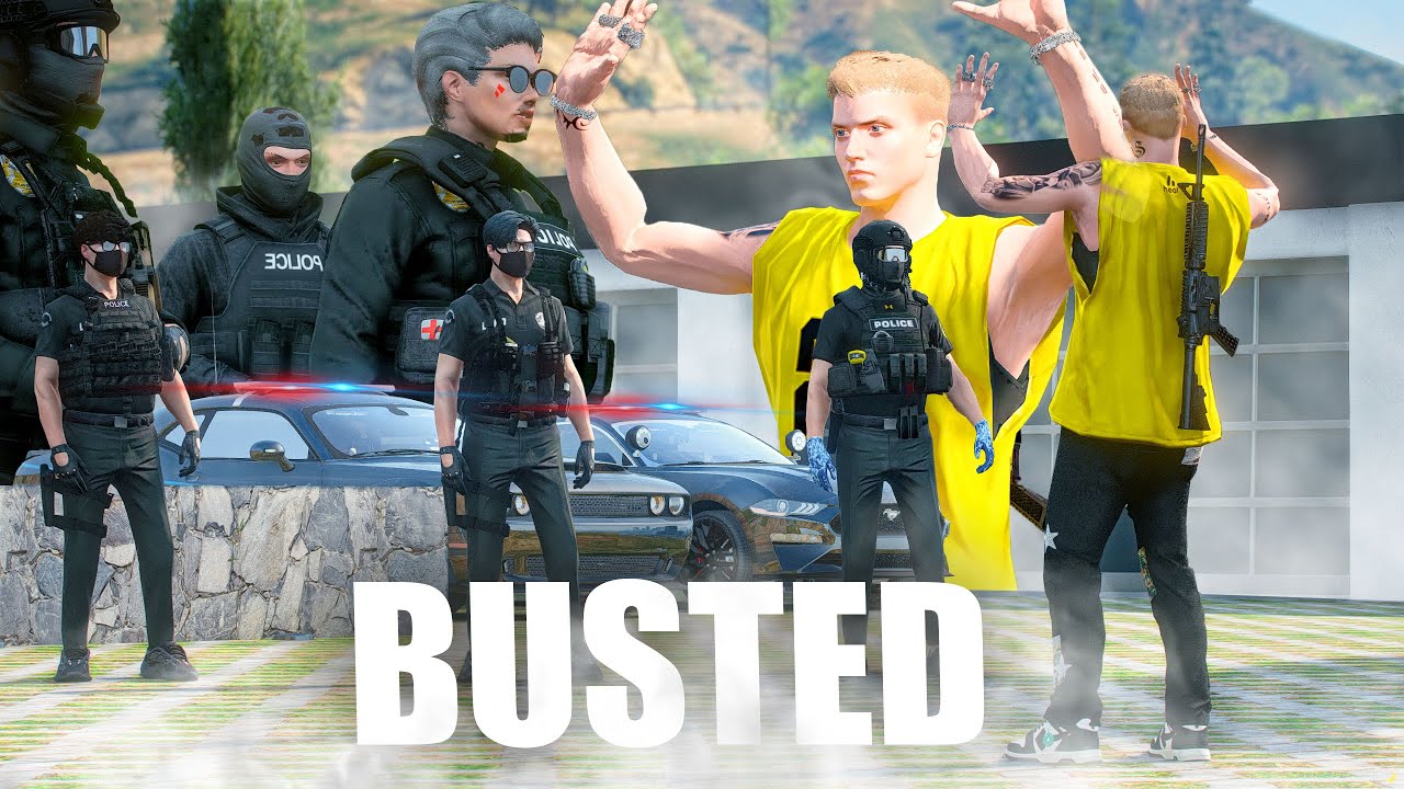 RUMAH KEI DIGREBEK KEPOLISIAN SATU KOTA - GTA 5 ROLEPLAY