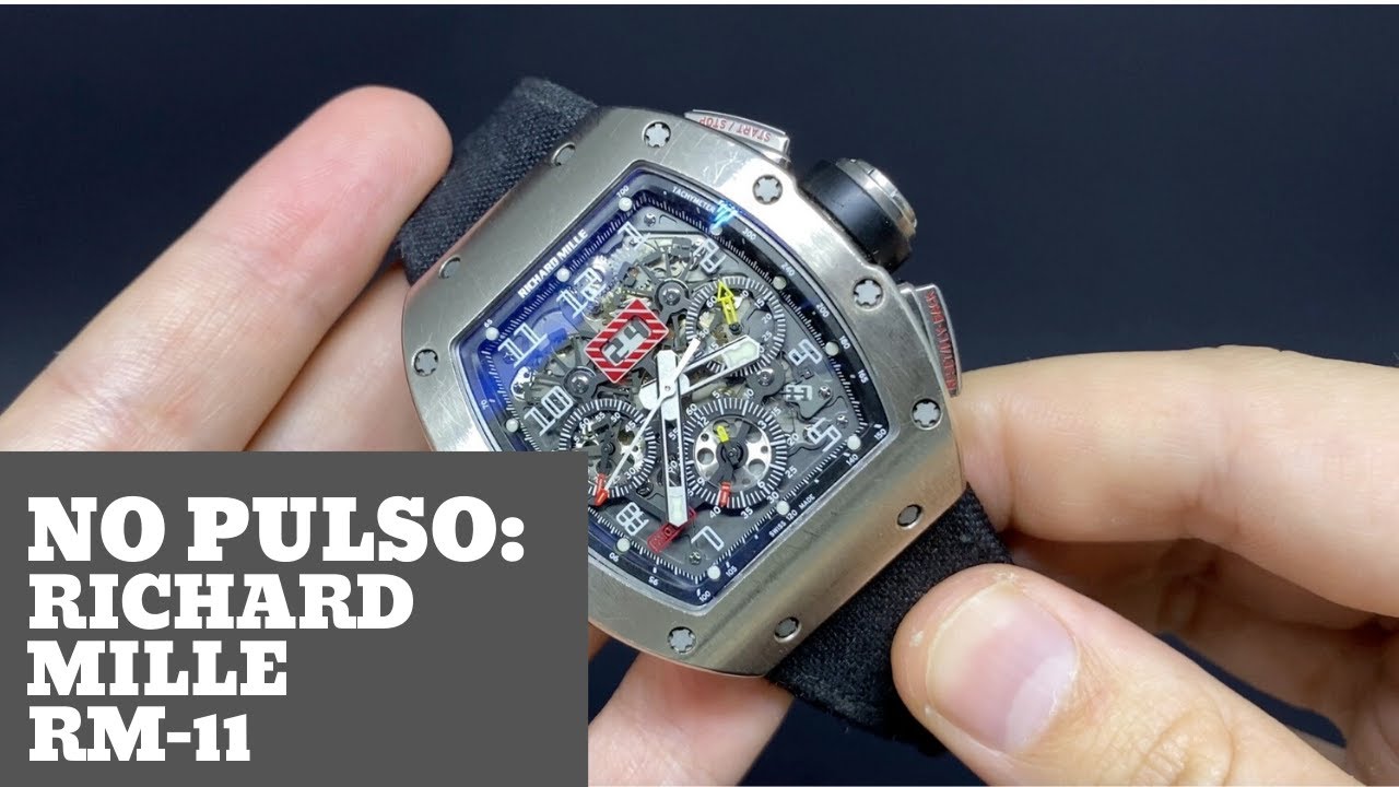 No Pulso: Richard Mille RM11 Felipe Massa
