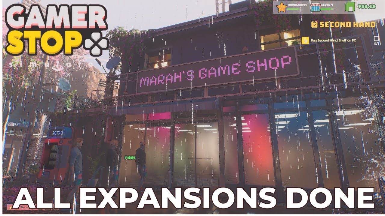 Gamer Stop Simulator Early Access| Final Store Expansions & New Licenses!