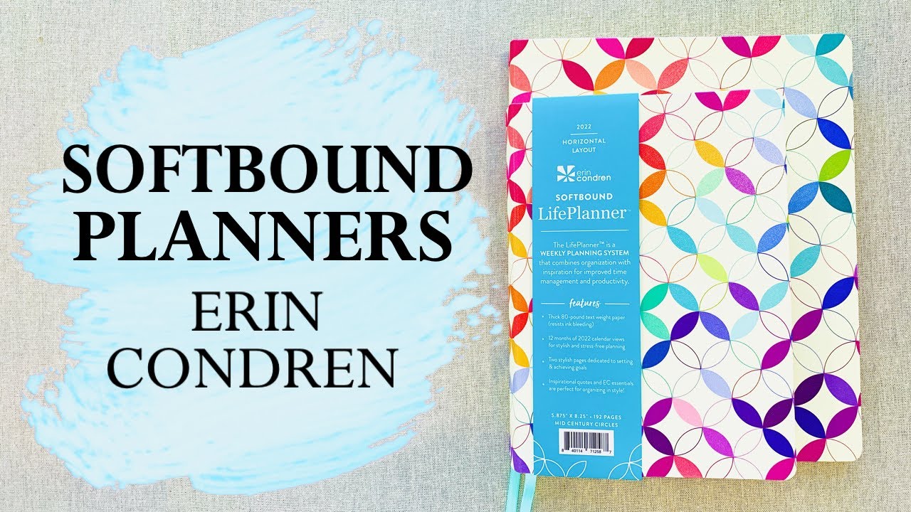ERIN CONDREN SOFTBOUND PLANNERS