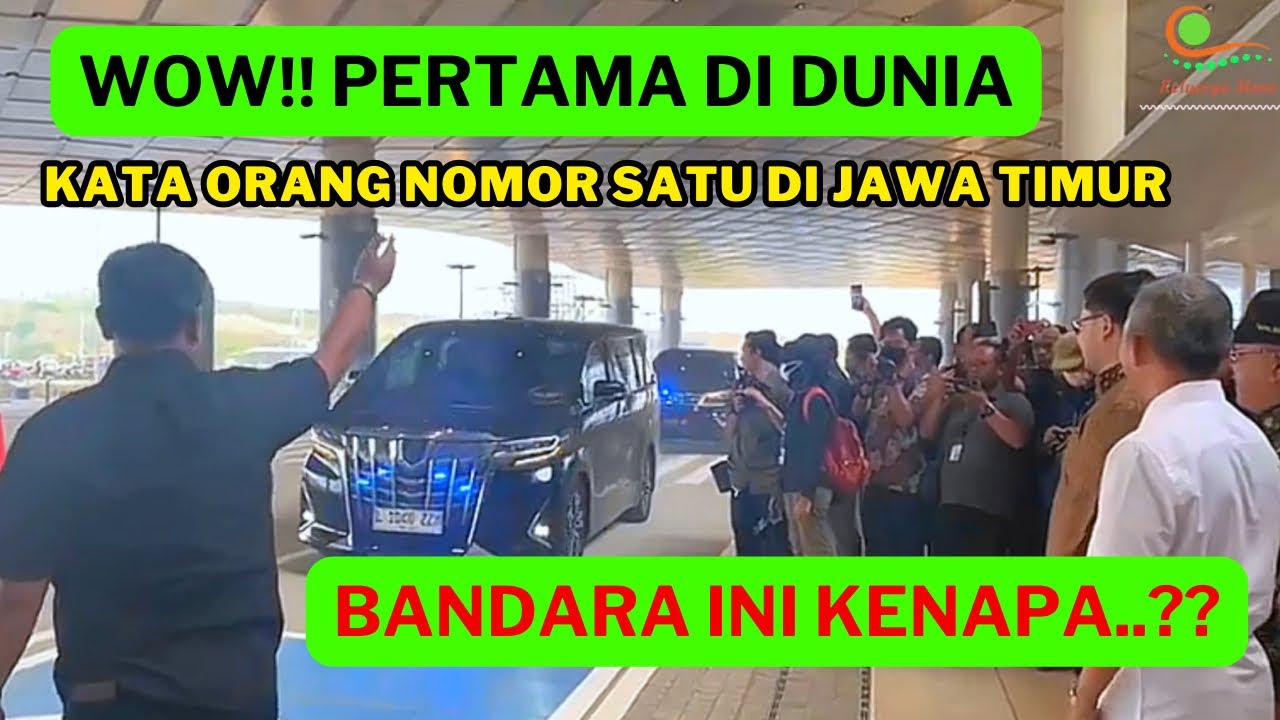 WOW satu satunya di DUNIA.Apanya ya?BANDARA KEDIRI DHOHO INTERNATIONAL⁉️