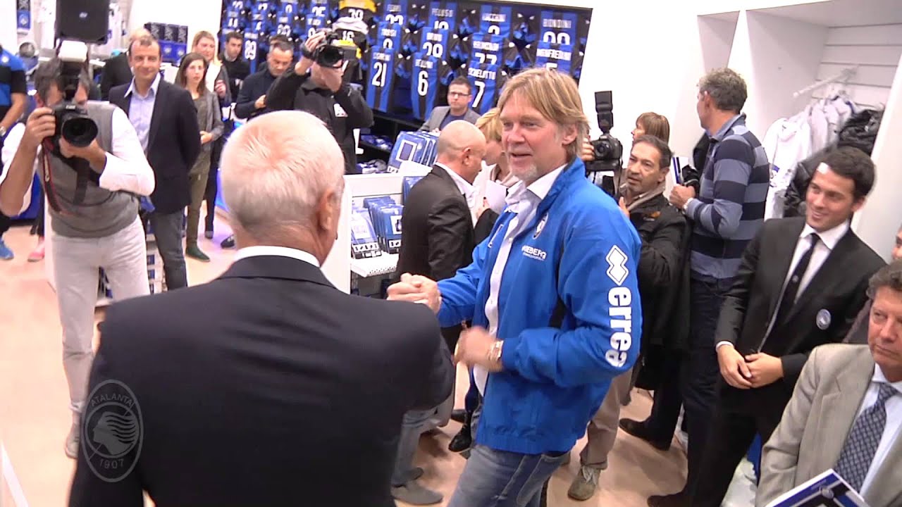 Atalanta Store Oriocenter, l'inaugurazione