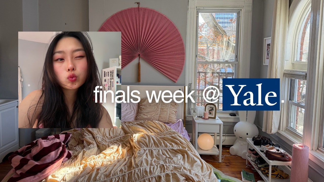 finals vlog @ yale (pt.2) | productive days, final project, late nights, hanging out w friends
