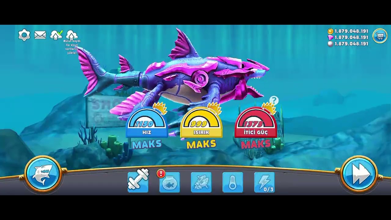 Hungry Shark oynuyoruz