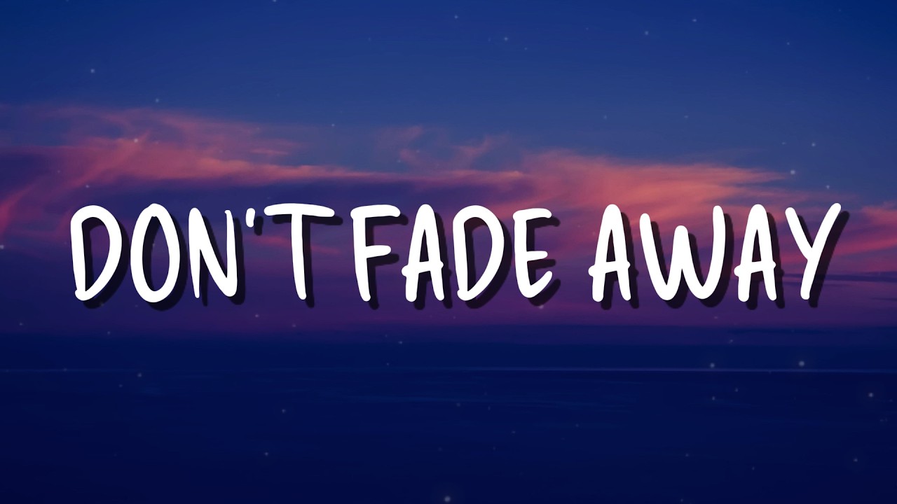 Don’t Fade Away (Lyrics) – Emotional EDM Pop Love Song | Inspired by Let Me Love You Vibes