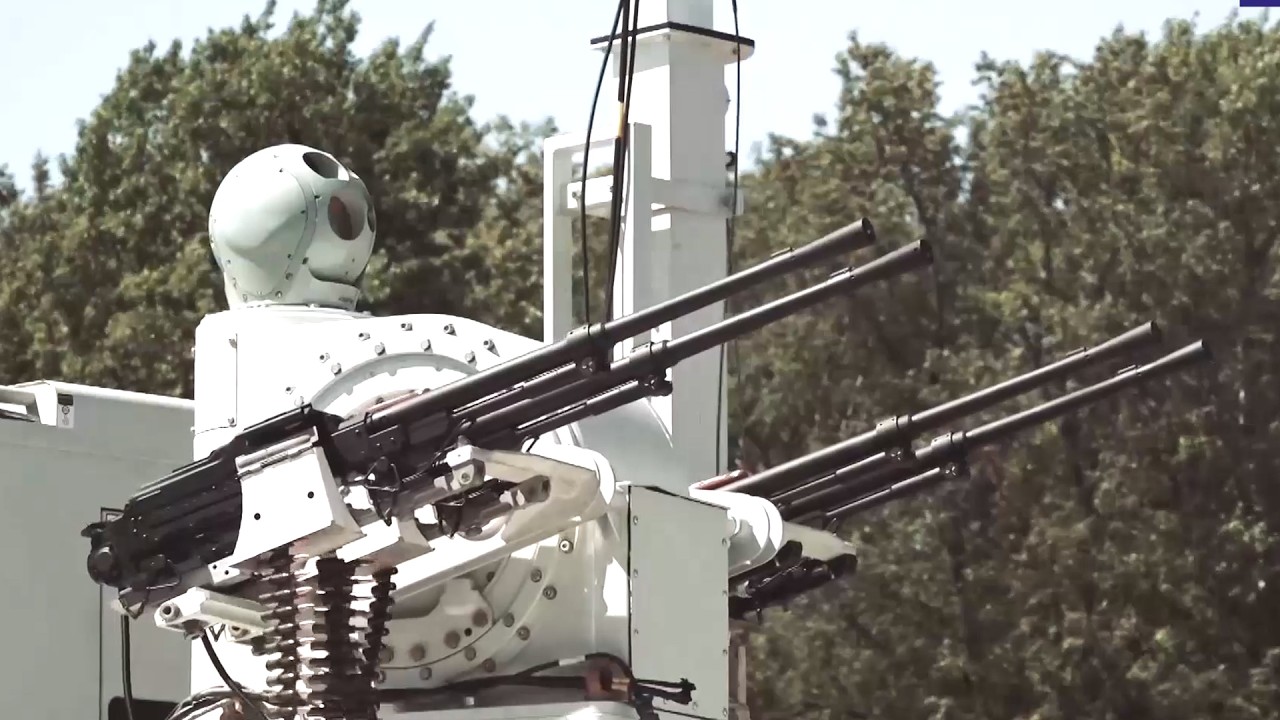 Operation of Russia's new Zubr air defense system