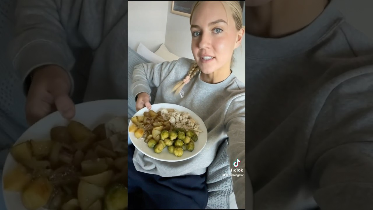 Lunch with me post long run! 