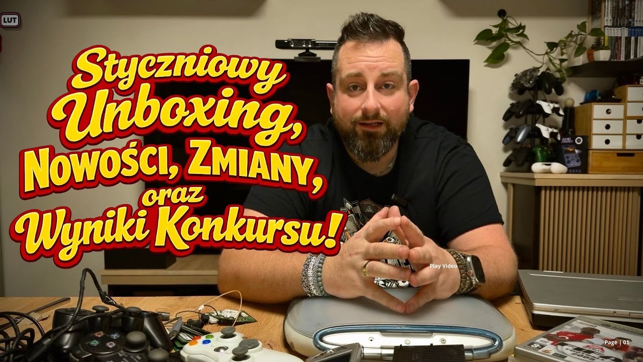 Styczniowy UNBOXING 🎁 Nowości na kanale, zmiany + WYNIKI KONKURSU!