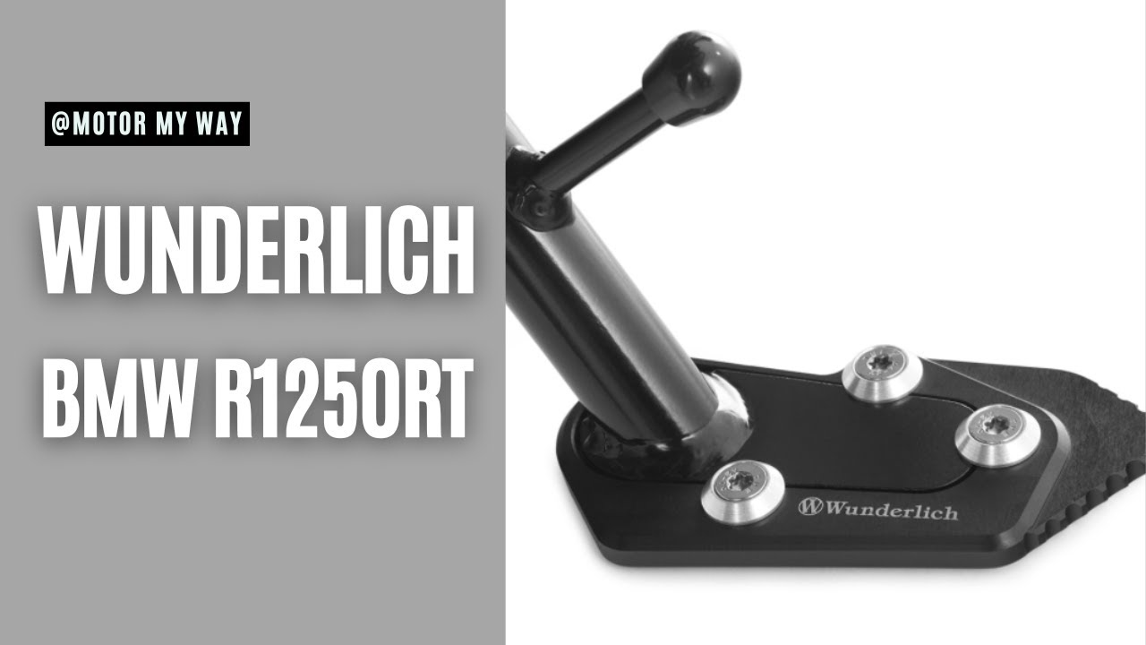 Wunderlich side stand enlarger | BMW R1250RT