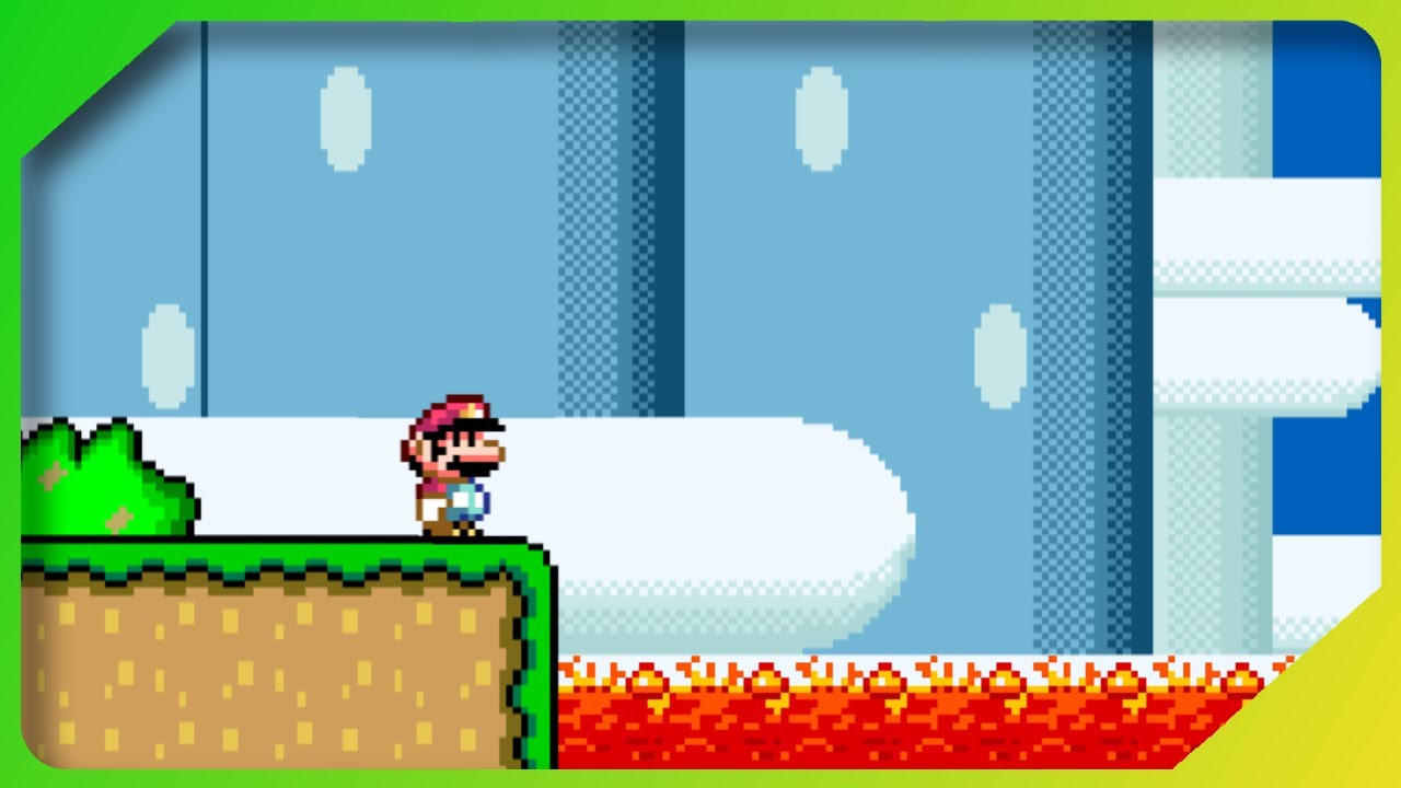 Mario World But The Floor Is Lava