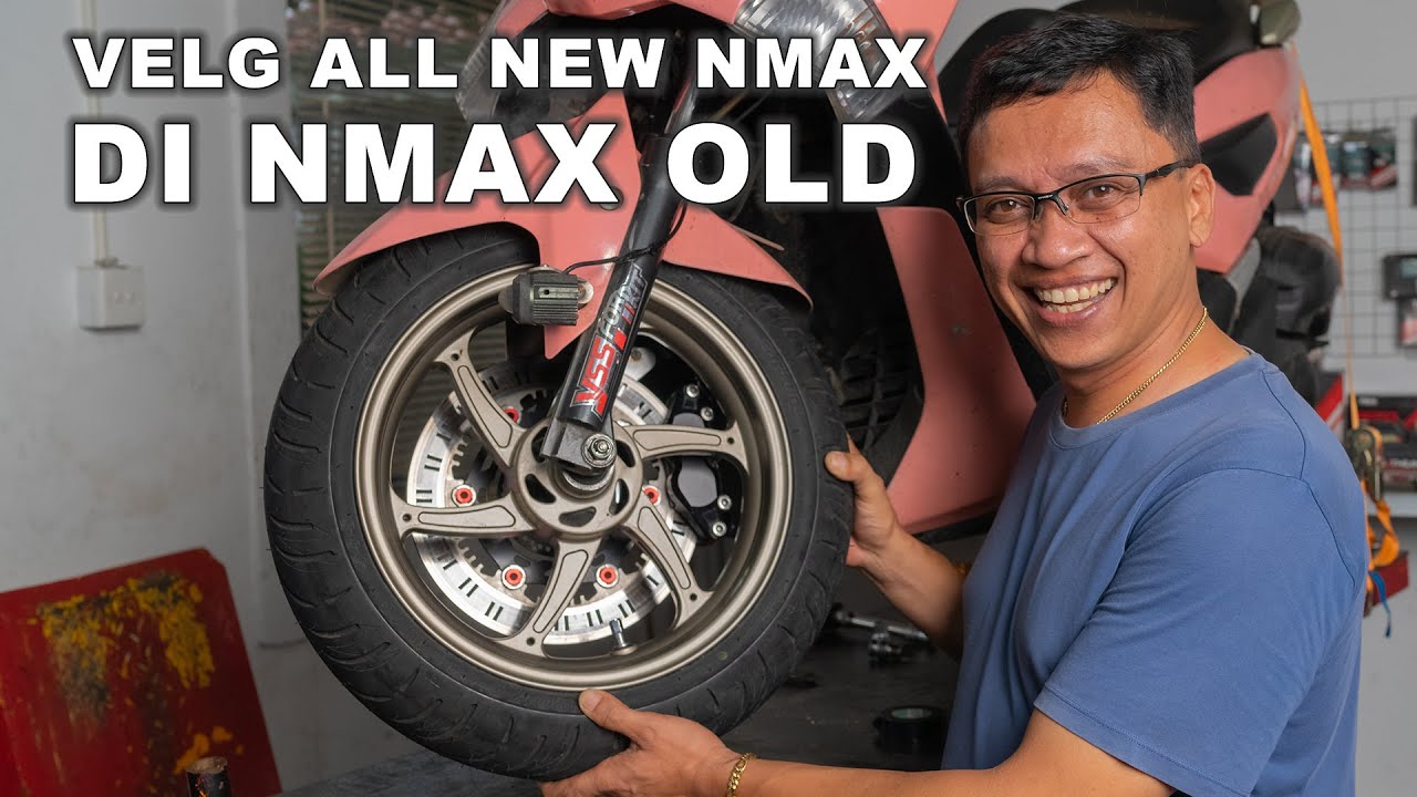 Pasang velg RPD Skyblade di OLD NMAX (2DP)