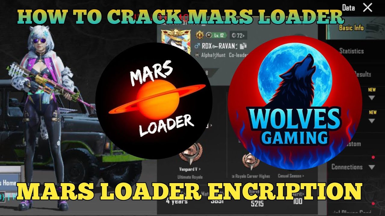 MARS LOADER CRACK BGMI ENCRIPTION LOADER 100 PERCENT SAFE HACKS BGMI 