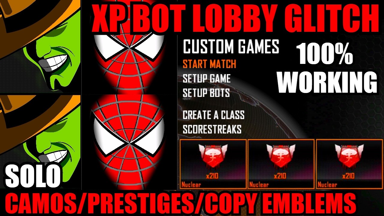 *new* EASIER XP BOT LOBBY GLITCH BO2! SOLO MAX RANK/COPY EMBLEMS/PRESTIGE MASTER! BO2 GLITCHES 2026!
