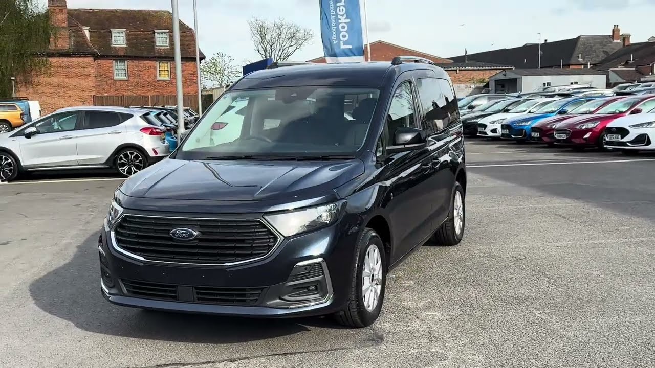 All New 2024 Ford Tourneo Connect Titanium Midnight Blue