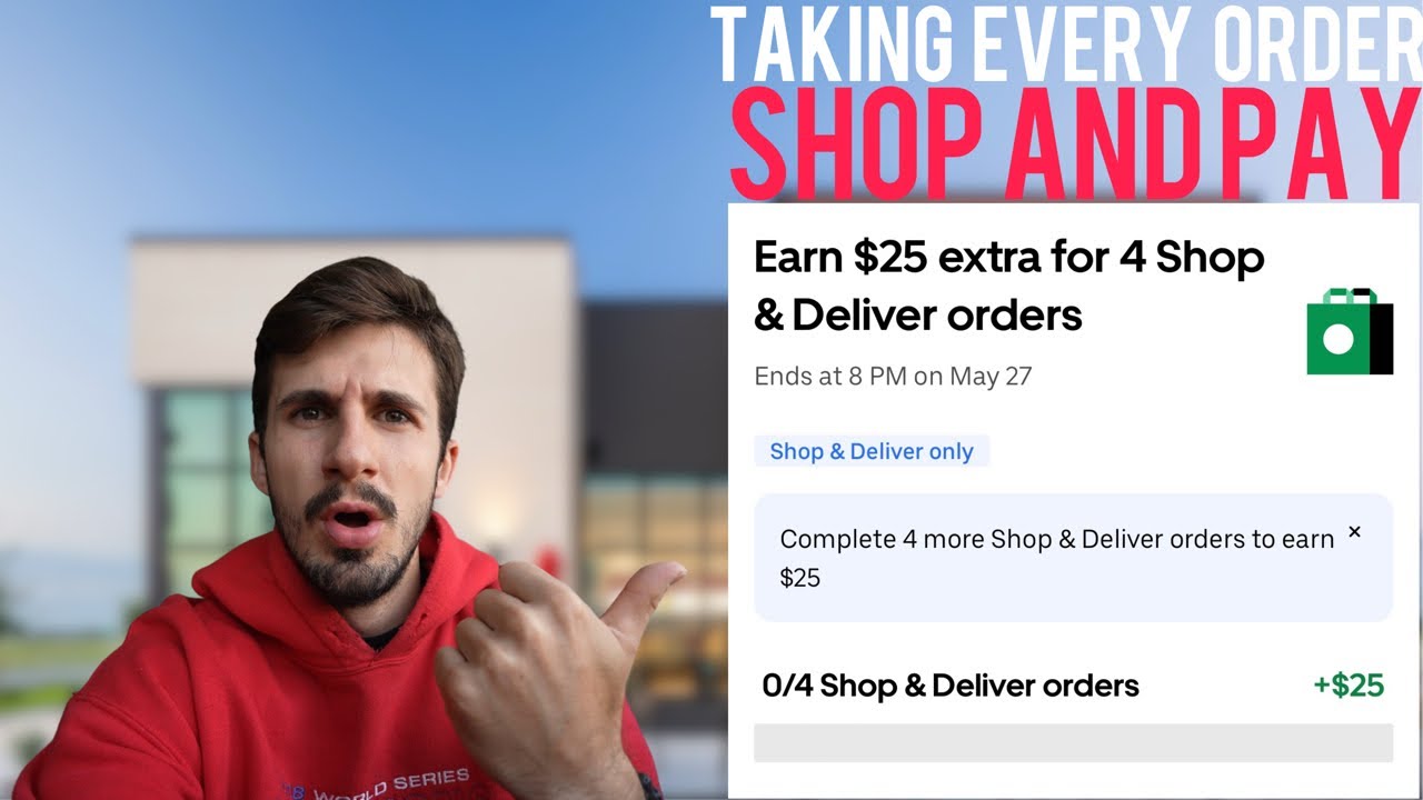 Принимаю каждый заказ Uber Eats Shop And Pay…