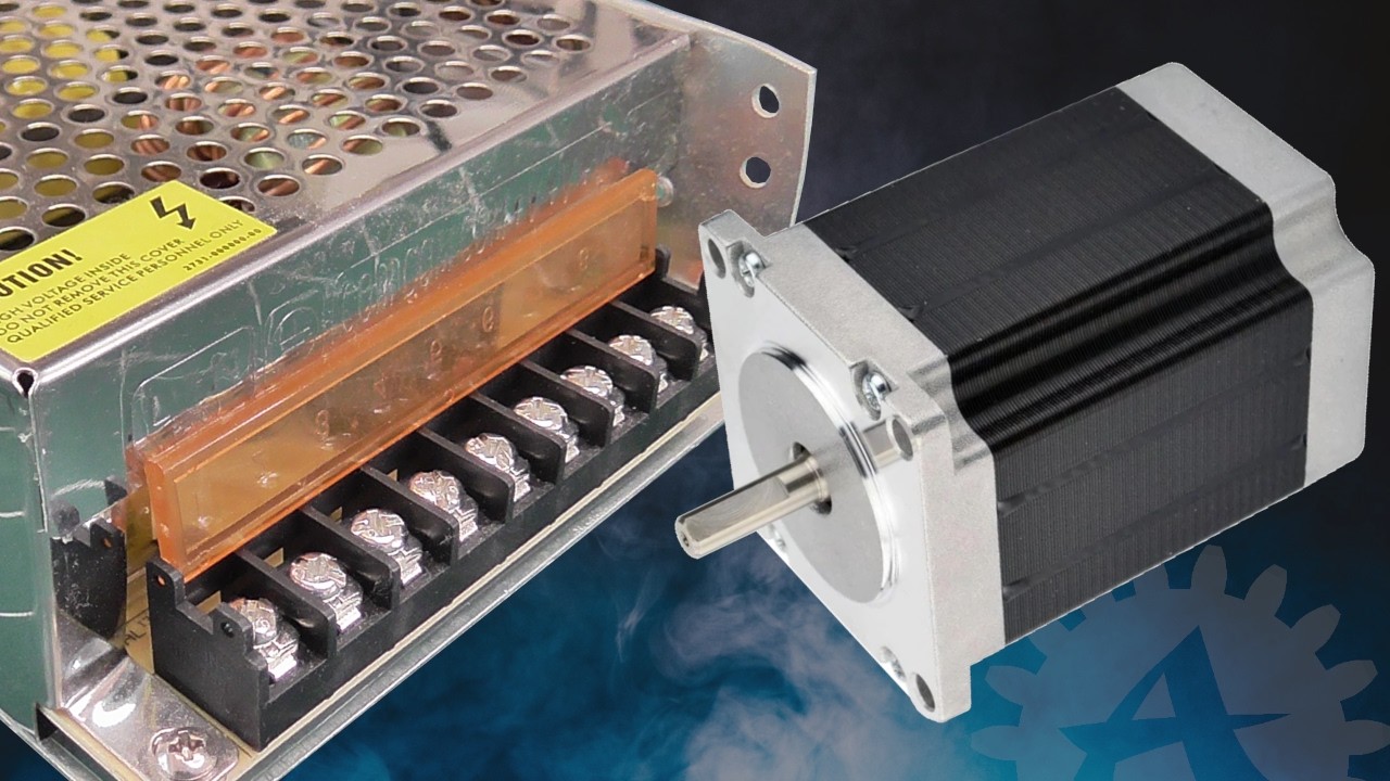 How to choose a power supply for stepper motors?
