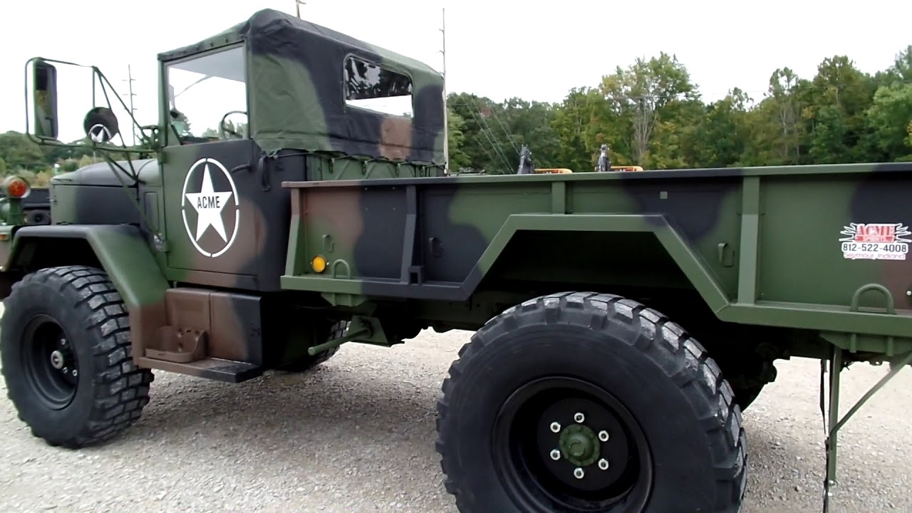 Bobbed M35a3 C&C Equipment 1996 Clean truck