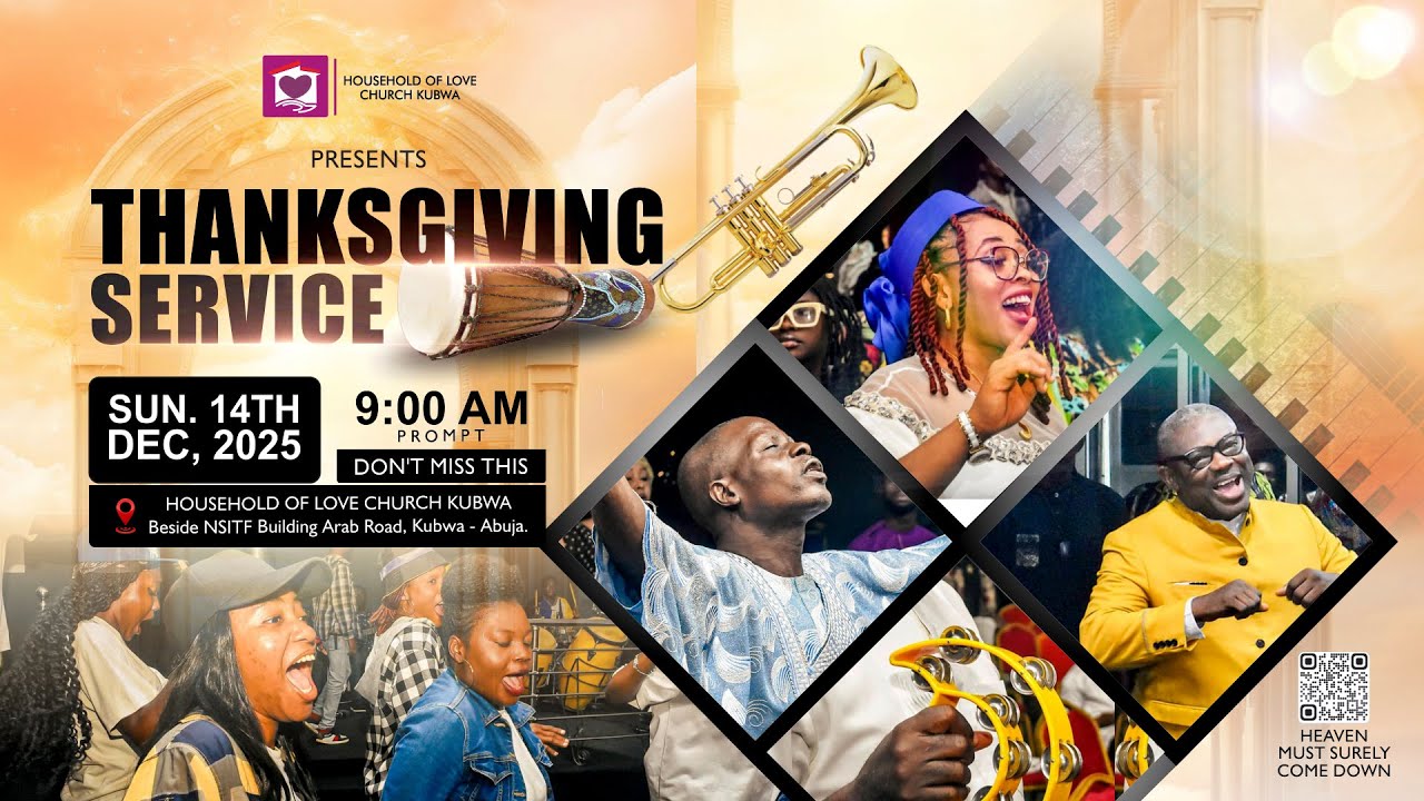 THE ANNUAL THANKSGIVING SERVICE FOR THE YEAR 2025
