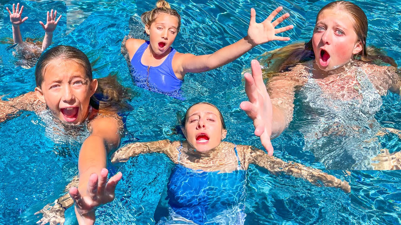 MOM PAYS $1 for every minute IN THE POOL!!!